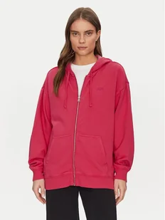 Vans Bluza VN000GGBC9L1 Różowy Oversize - Bluzy damskie - miniaturka - grafika 1