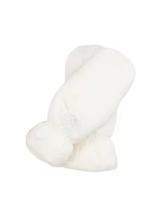 Beżowe rękawiczki damskie z jednym palcem - Rękawiczki - miniaturka - grafika 1