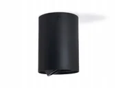 Oprawy, klosze i abażury - Oprawa halogenowa natynkowa ruchoma okrągła LED Corona – Czarny - miniaturka - grafika 1