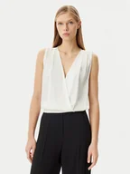 Bluzki damskie - Rinascimento Bluzka CFC0122616003 Écru Regular Fit - miniaturka - grafika 1