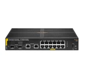Pozostałe akcesoria sieciowe - Aruba 6100 12G Class4 PoE 2G/2SFP+ 139W Zarządzany L3 Gigabit Ethernet (10/100/1000) Obsługa PoE 1U Czarny - miniaturka - grafika 1