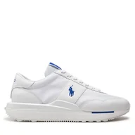 Sneakersy męskie - Sneakersy Polo Ralph Lauren Train 89 PP 809940765001 Biały - miniaturka - grafika 1
