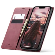 Etui i futerały do telefonów - Etui Z Klapką Spacecase Wallet Skórzane Case Do Iphone 13 14 - miniaturka - grafika 1