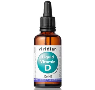 Viridian Witamina D 50 ml - Witaminy i minerały - miniaturka - grafika 1