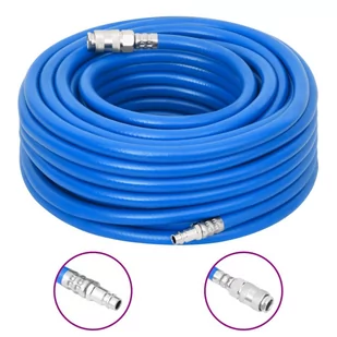 vidaXL Wąż pneumatyczny, niebieski, 0,6", 5 m, PVC - Akcesoria pneumatyczne - miniaturka - grafika 1