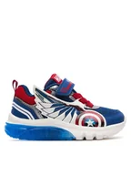 Buty dla chłopców - Geox Sneakersy J Ciberdron Boy J45LBB 01454 C0200 M Niebieski - miniaturka - grafika 1