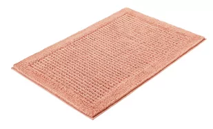 Kleine Wolke Net Ekologiczny Dywan kąpielowy różowy 60 x 60 cm ECO LIVING - Dywaniki łazienkowe - miniaturka - grafika 1
