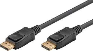 Goobay 74743 kabel DisplayPort 1 m Czarny 74743 - Kable komputerowe i do monitorów - miniaturka - grafika 1