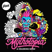 Pozostałe książki - Mythotopia: A Dragons and Doodles Coloring Book - miniaturka - grafika 1