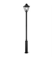 Lampy ogrodowe - Industrialna lampa stojąca Garden latarnia LED 3W czarny - miniaturka - grafika 1