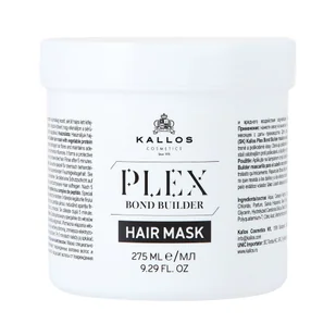 KALLOS PLEX BOND BUILDER Maska do włosów z białkiem roślinnym i kompleksem peptydów 270 ml - Maski do włosów KALLOS PLEX BOND BUILDER Maska do włosów z białkiem roślinnym i kompleksem peptydów 270 ml - Maski do włosów - miniaturka - grafika 1