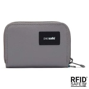 Portfel mały RFID Pacsafe - szary - Portfele - miniaturka - grafika 1