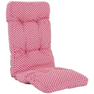 Poduszka na fotel PATIO Cordoba H033-03PB Biało-czerwony - Poduszki ogrodowe - miniaturka - grafika 1