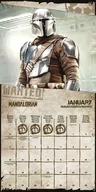 Kalendarze - Star Wars The Mandalorian - kalendarz 2022 - miniaturka - grafika 1