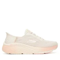 Buty sportowe damskie - Buty do biegania Skechers Max Cushioning Elite 2.0 129626/NTPK Beżowy - miniaturka - grafika 1