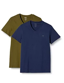 Koszulki męskie - Diesel Męski T-shirt 'Umtee-Michael-Tube-twopack' (2 sztuki), E5206-0ldas, S - grafika 1