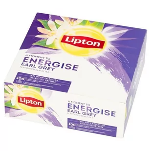 Lipton Earl Grey Tea 100 torebek - Herbata - miniaturka - grafika 1