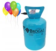 Balony i akcesoria - Hel do balonów butla do napełniania na 20 balonów 9cali butla rozmiar M - miniaturka - grafika 1