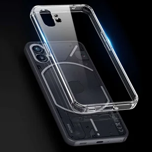 Etui ochronne obudowa pokrowiec Alogy Hybrid Clear Case do Nothing Phone 1 Przezroczyste + Szkło - Etui i futerały do telefonów - miniaturka - grafika 8