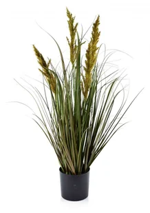 Kwiat sztuczny trawa ciemna zieleń w doniczce h75cm HTQB9016 5 Mondex - Sztuczne kwiaty - miniaturka - grafika 1