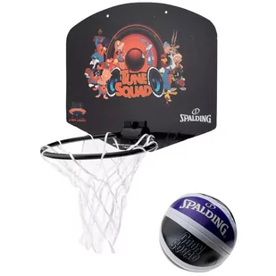 Spalding Mini Basketball Set Space Jam 79008Z, Kobieta/Mężczyzna, Tablica do koszykówki, Czarny - Koszykówka - miniaturka - grafika 1