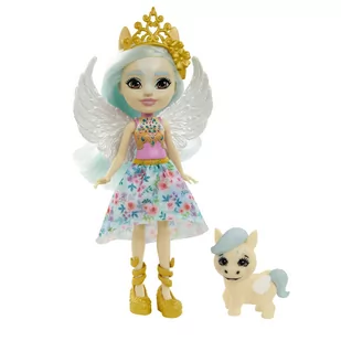 Mattel Enchantimals Lalka Paolina Pegasus i pegaz Wingley GYJ03 GYJ03 FNH22 - Lalki dla dziewczynek - miniaturka - grafika 2