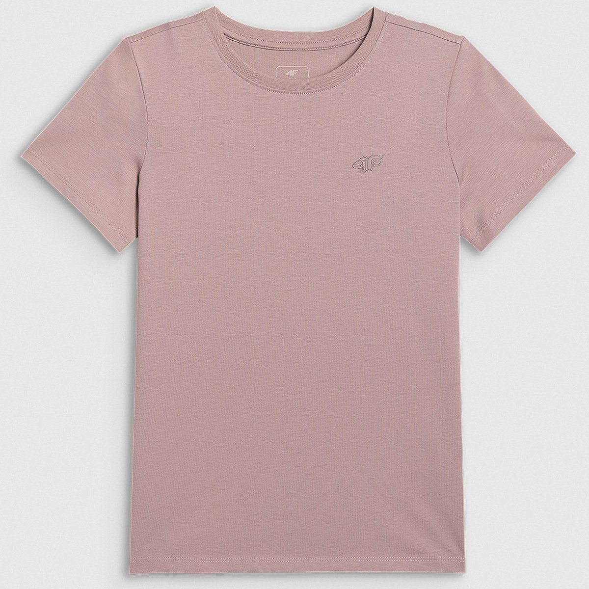 Koszulka Dziewczęca 4F T-shirt Bawełna Beżowy 4FJWAW25TTSHF2397 Beżowy 158