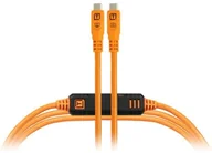 Akcesoria fotograficzne - Tether Tools LeverLock&Cable Kit Optima 10G gerade orange 4,6m - miniaturka - grafika 1