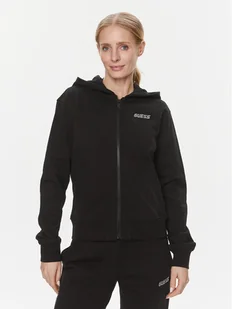 Guess Bluza Eleanora V4RQ04 KC5O0 Czarny Regular Fit - Bluzy damskie - miniaturka - grafika 1