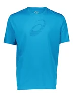 Koszulki sportowe męskie - asics Koszulka sportowa w kolorze niebieskim - miniaturka - grafika 1