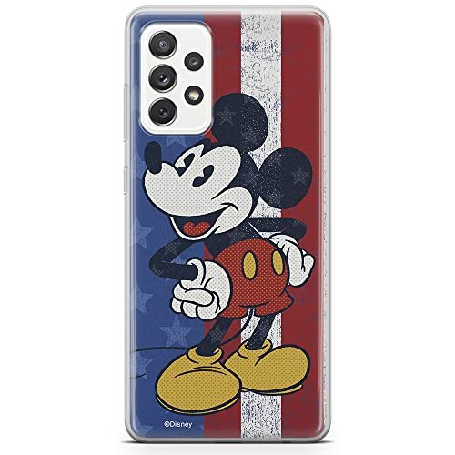 ERT GROUP etui na telefon Samsung A52 5G / A52 LTE 4G / A52S 5G, case oryginalny i oficjalnie licencjonowany przez Disney, wzór Mickey 021, optymalnie dopasowane, plecki z TPU