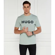 Koszulki męskie - HUGO T-shirt Dulivio | Regular Fit - miniaturka - grafika 1