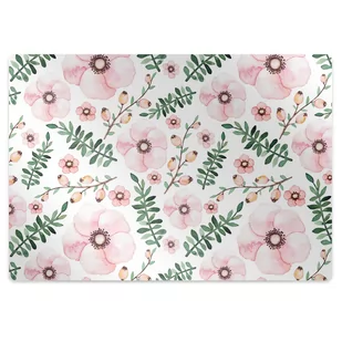 Podkładka pod krzesło obrotowe Kwiatki 120x90 cm - Podnóżki, podpórki, podkładki - miniaturka - grafika 1