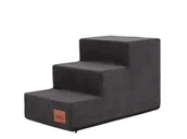 Pozostałe akcesoria dla psów - Hobbydog Małe Schody Savoy Czarny - miniaturka - grafika 1