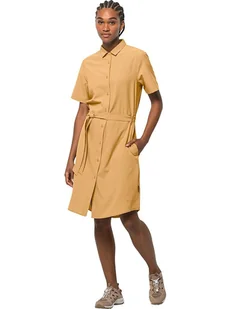 Jack Wolfskin Sukienka "Holiday" w kolorze żółtym - Sukienki - miniaturka - grafika 1