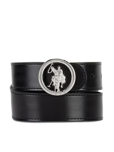U.S. Polo Assn. Pasek AIUXT2567WAJ Czarny - Paski - miniaturka - grafika 1
