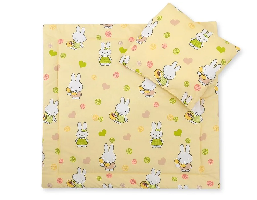 Zestaw pościeli dla niemowląt Hallo rabbit – dla komfortu i słodkich snów.
