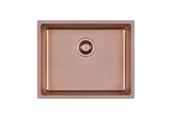 Zlewozmywaki - FOSTER SMOKEY BOWL 50x40 UNDERMOUNT COPPER - miniaturka - grafika 1