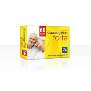 Asparaginian Forte, 60 tabl. - Witaminy i minerały - miniaturka - grafika 1