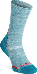 Bridgedale Skarpety trekkingowe Lightweight T2 Coolmax Perf. Boot Wmn Teal r.S - Skarpety termoaktywne - miniaturka - grafika 1