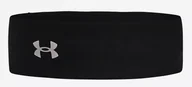 Czapki i chusty sportowe męskie - Damska opaska na głowę Under Armour Play Up Headband-BLK - miniaturka - grafika 1
