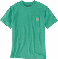 Odzież robocza - Carhartt Koszulka Workwear Pocket SS Green Heather - miniaturka - grafika 1