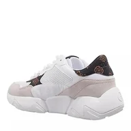 Trampki damskie - Guess Buty Damskie Trampki Goldon Sztuczna Skóra/Biały Brązowy Tkanina DS23GU12 FL5GLDFAL12, Biały brązowy, 35 EU - miniaturka - grafika 1