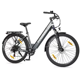 Rower trekkingowy Touroll J1 ST z silnikiem 250W, kołami 27,5 cali, baterią 561,6Wh, zasięgiem 100km - Rowery - miniaturka - grafika 2