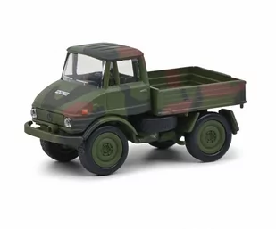 Schuco Mercedes Benz Unimog U 406  Bundesw 1:87 452658900 - Samochody i pojazdy dla dzieci - miniaturka - grafika 1