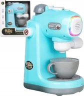 Zabawki AGD - Ekspres do kawy dla dzieci kolbowy zabawka na baterie 9606 - miniaturka - grafika 1