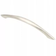 Klamki - Uchwyt meblowy gięty 96 mm nikiel satyna UGIENIK/SAT96 - miniaturka - grafika 1