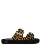 Klapki i japonki damskie - Bohonomad Klapki Sydney SYD.20-ZEB Brązowy - miniaturka - grafika 1