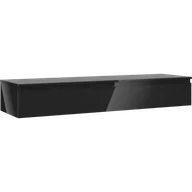 Szafki łazienkowe - Mexen Orio szafka łazienkowa podumywalkowa 160 cm z blatem, 1 szuflada, czarna połysk - 91A10-16023-1-BFC70 - miniaturka - grafika 1