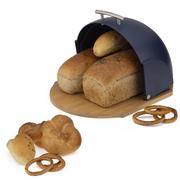 Pojemniki kuchenne - Chlebak pojemnik na chleb pieczywo okrągły bambus - miniaturka - grafika 1